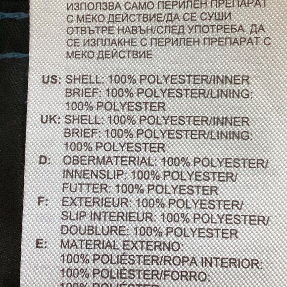 Adidas Men's Size L Three Striped Black Shorts Swimming Trunks Sports Vacation - Picture 5 of 5